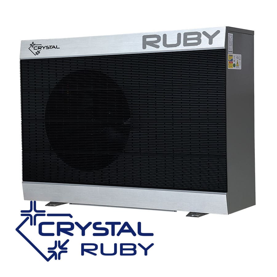 Инверторна термопомпа Crystal RUBY R290 12M-HB (ErP), хидро сплит — 1