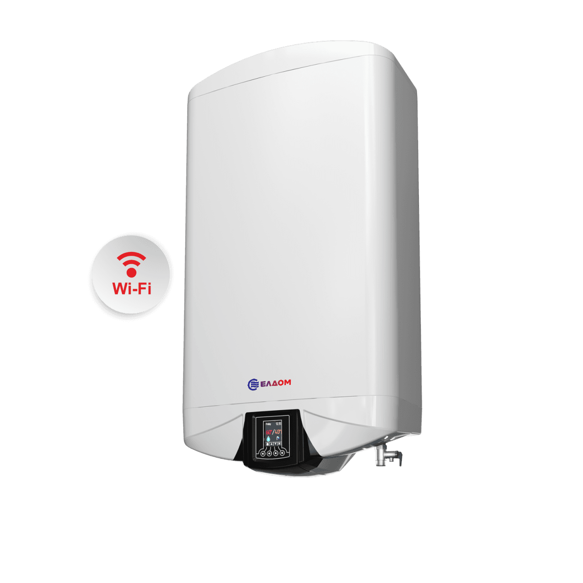 БОЙЛЕРИ С FLAT ДИЗАЙН ЗА УНИВЕРСАЛЕН МОНТАЖ ELDOM Galant, 50 L — 1