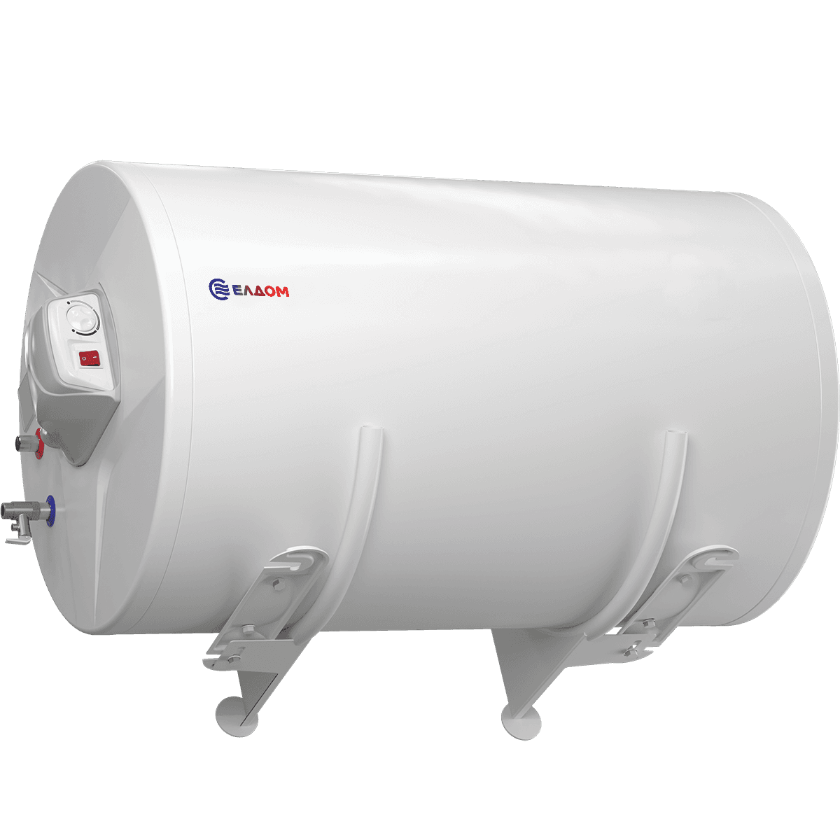 Бойлер ЕЛДОМ 150, 3 kW, хоризонтален, емайлиран — 1