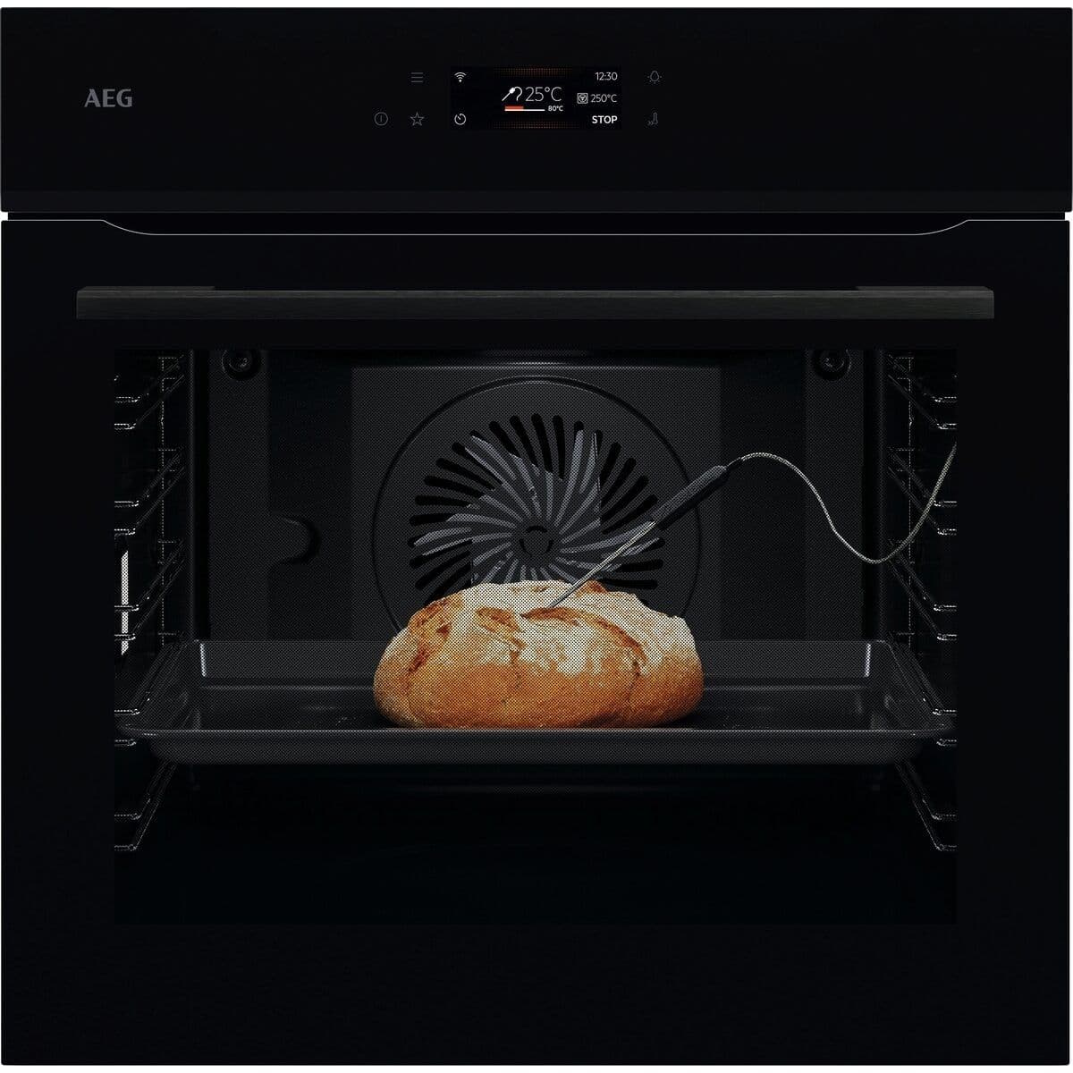 Фурна с AssistedCooking и пиролитично почистване AEG NBE7P631AB — 1