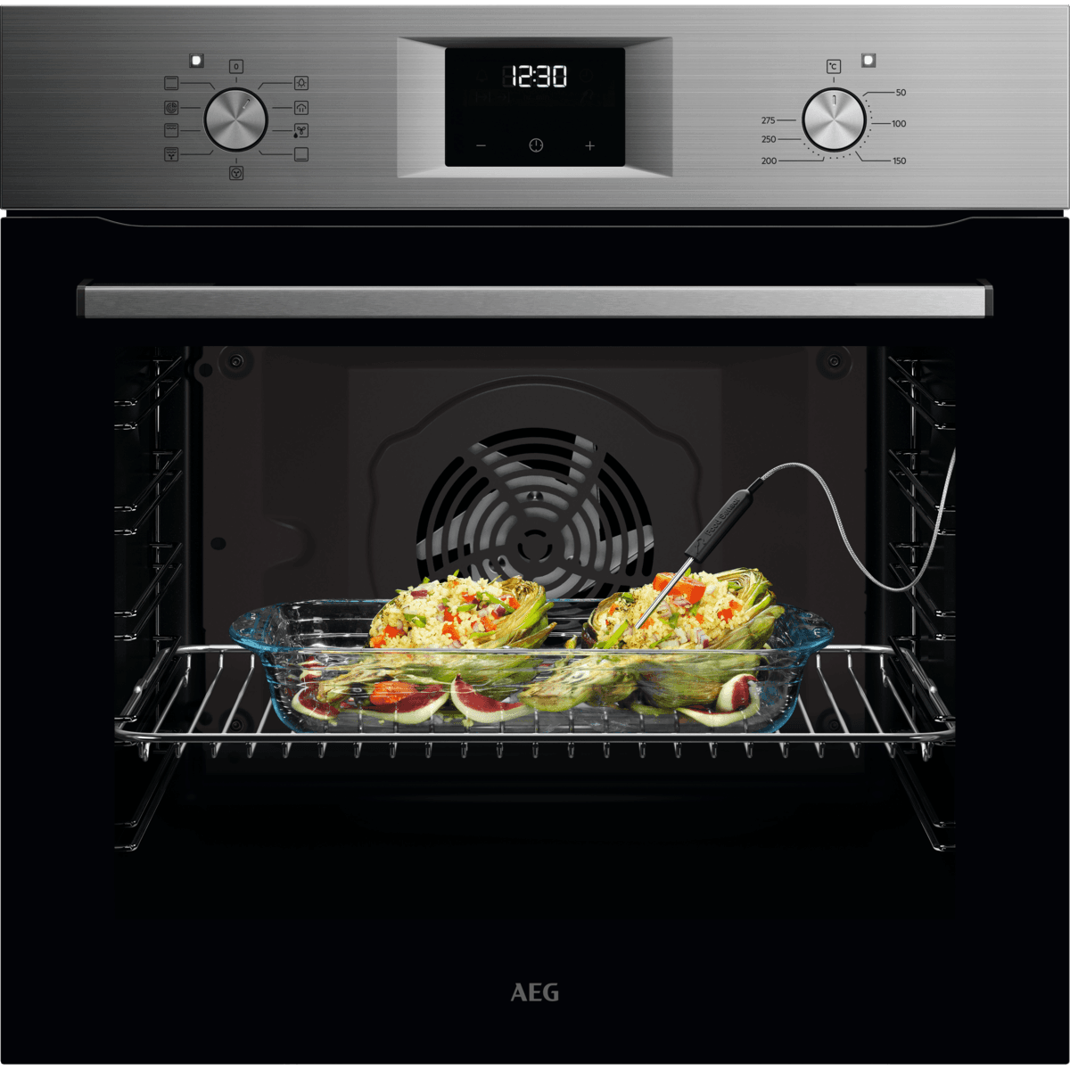 Фурна SteamBake с Каталитично частично/AquaClean почистване AEG OA5CB31SM — 1