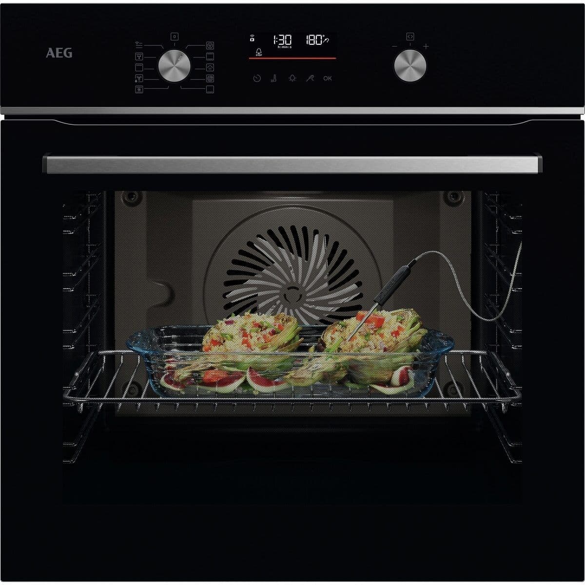Фурна SteamBake с каталитично частично/AquaClean почистване AEG OA5CB531AB — 1