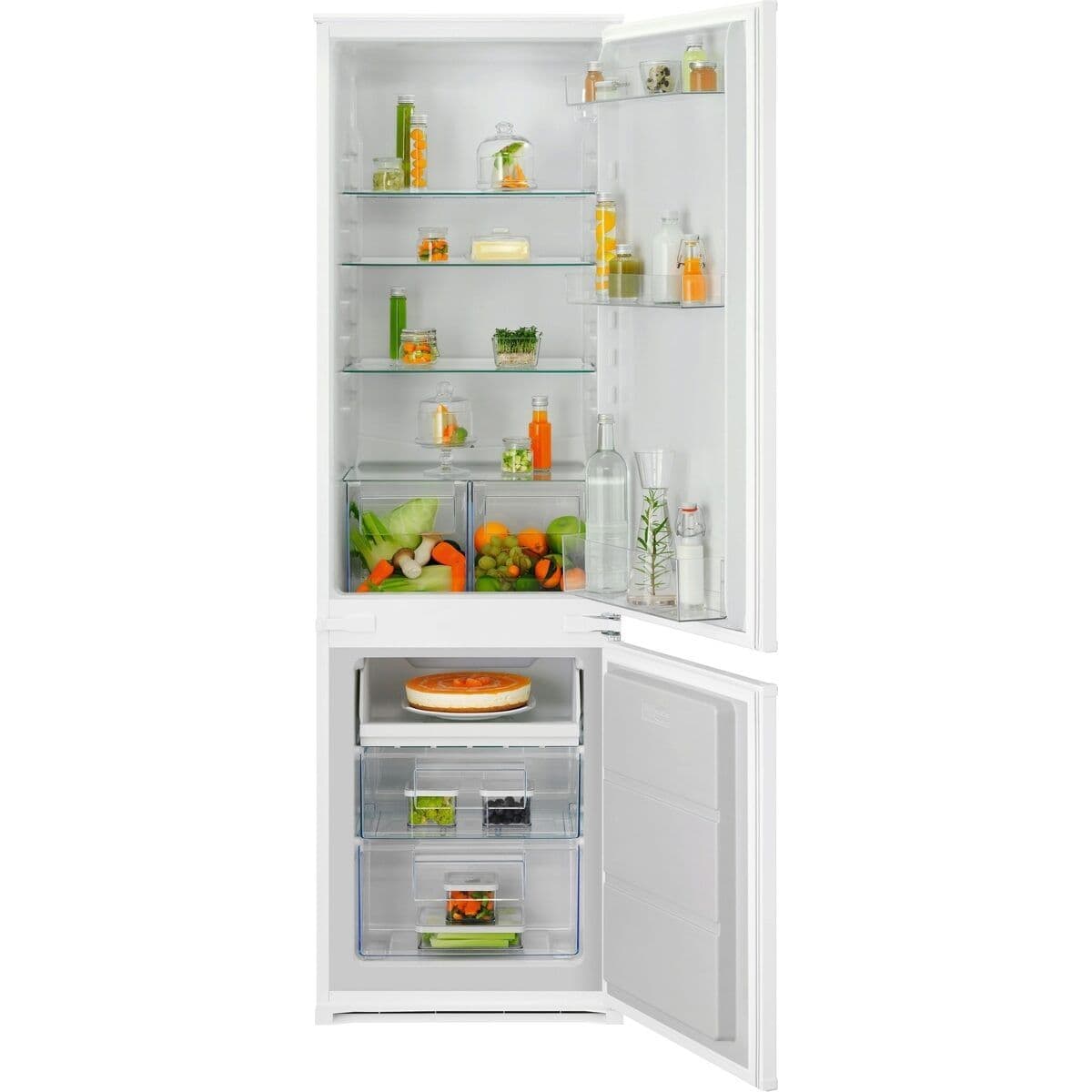 Комбиниран хладилник с фризер за вграждане Electrolux ENA6LE18S — 1