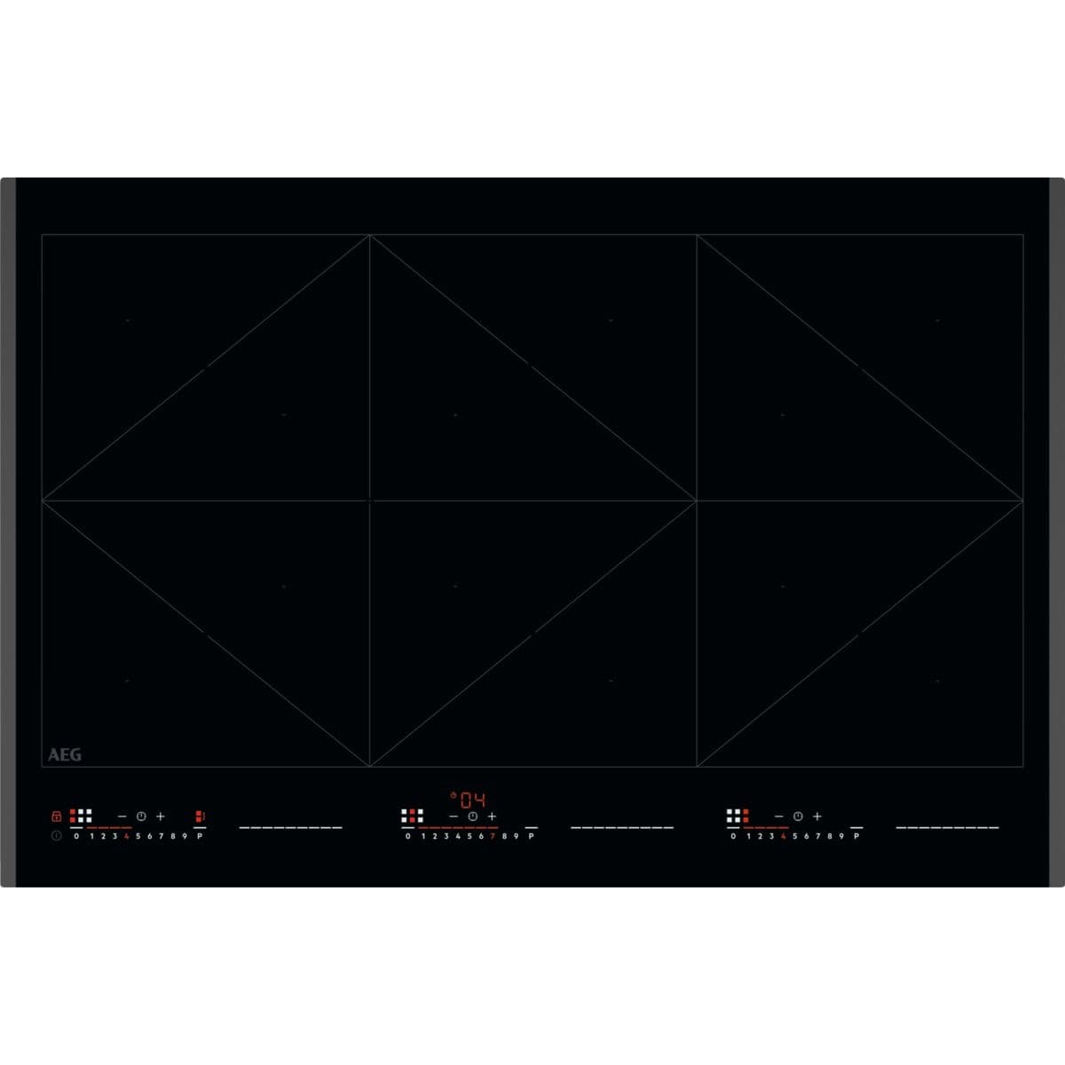 Индукционен плот TotalFlex AEG NIR86T08FB — 1