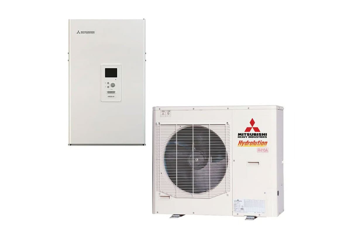 Термопомпа Въздух-Вода Mitsubishi Heavy Hydrolution HMS100-W/FDCW100VNX-А