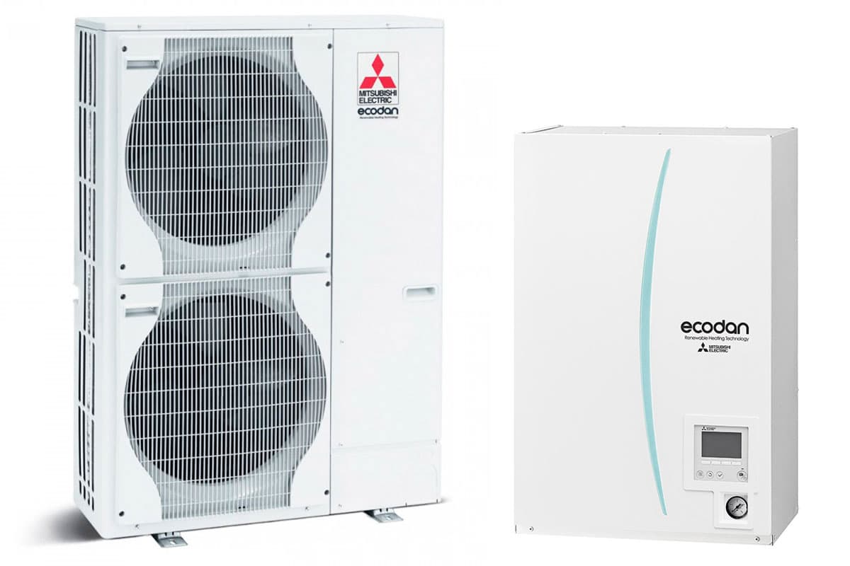 Термопомпа Въздух-Вода Mitsubishi Electric Ecodan ERSC-VM2D/PUHZ-SW120VHA