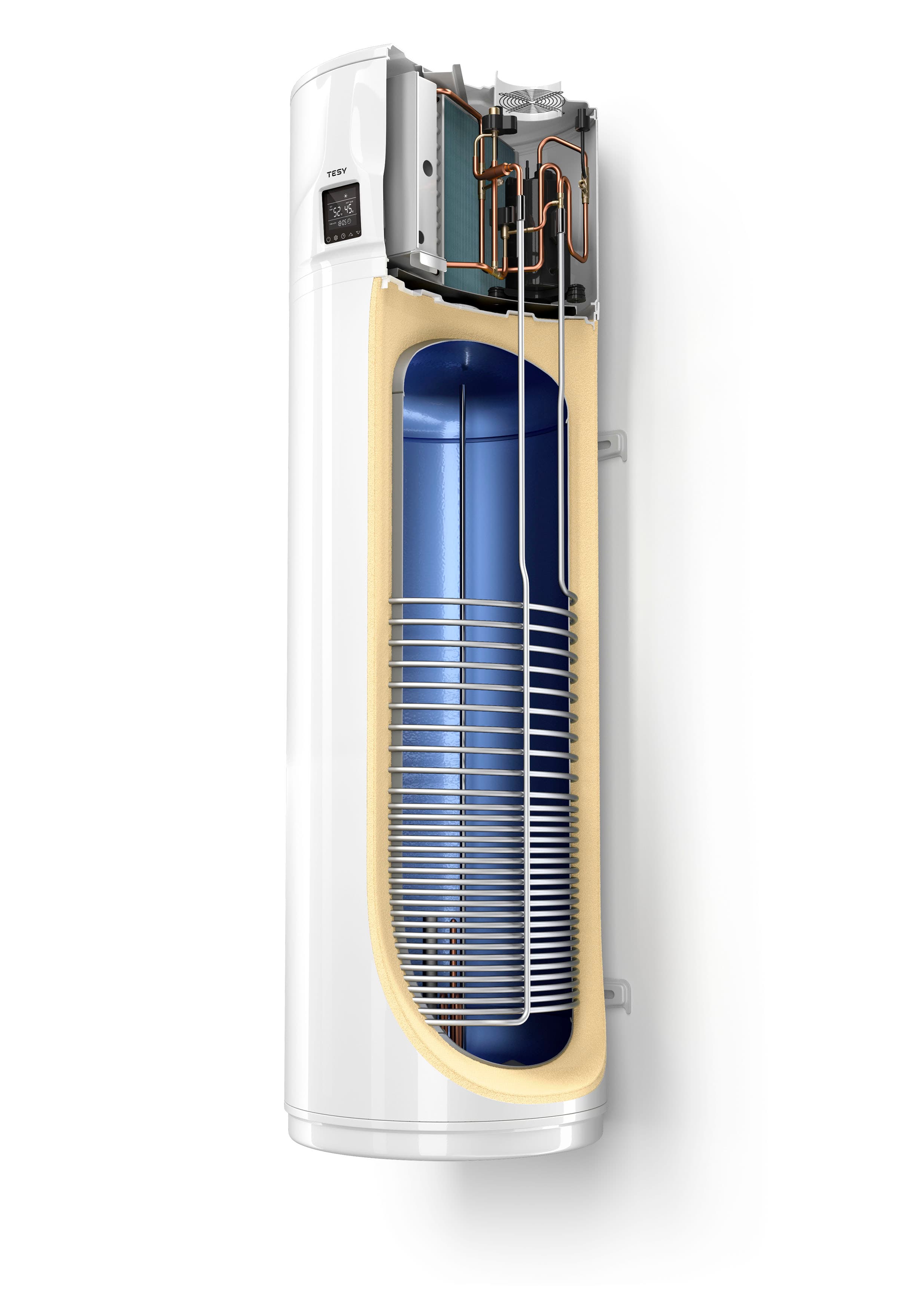 Термодинамичен бойлер TESY AquaThermica Compact 150 — 1