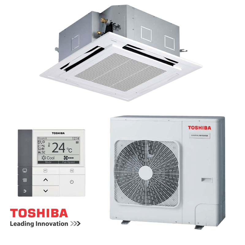 Касетъчен климатик Toshiba RAV-HM1101UTP-E/RAV-GM1101ATP-E, 34000 BTU, Клас A+