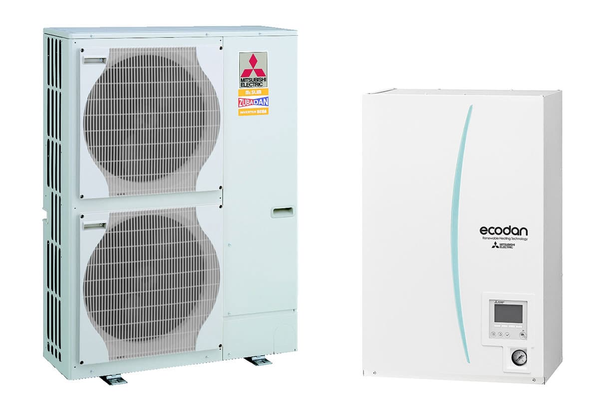 Термопомпа Въздух-Вода Mitsubishi Electric Ecodan ERSC-VM2D/PUHZ-SHW140YHA
