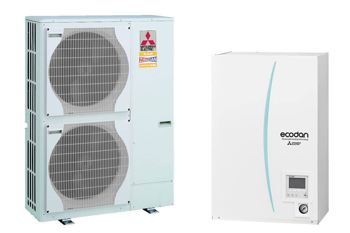 Термопомпа Въздух-Вода Mitsubishi Electric Ecodan ERSC-VM2D/PUHZ-SHW140YHA