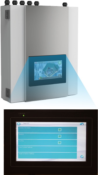 Инверторна термопомпа Crystal 30kW High-Power PEVH-30V4DA моноблок — описание 5