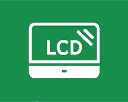 Електронно управление с цифров LCD дисплей